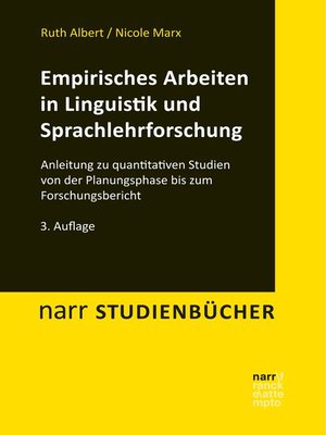 cover image of Empirisches Arbeiten in Linguistik und Sprachlehrforschung